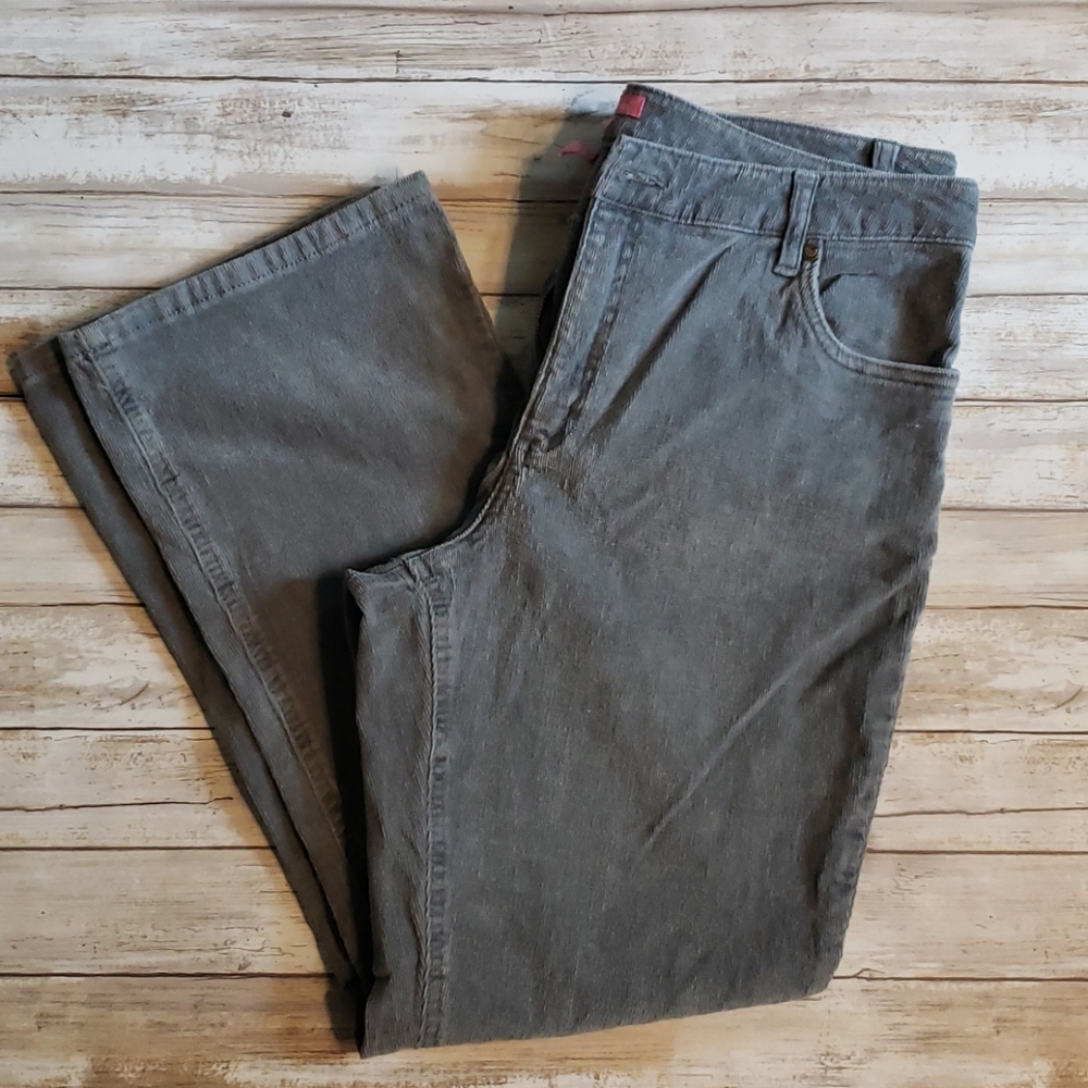 WOMEN WITHIN COURDORY GREY PANTS 14WP